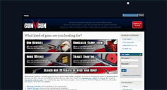 Desktop Screenshot of gunvgun.com